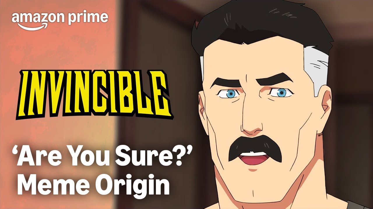Are you sure? | Meme Origin | Invincible S1