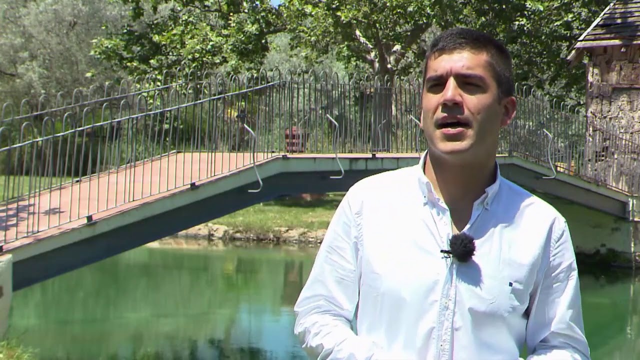 El lago de las Termas Pallarés rebosan salud e historia por partes iguales