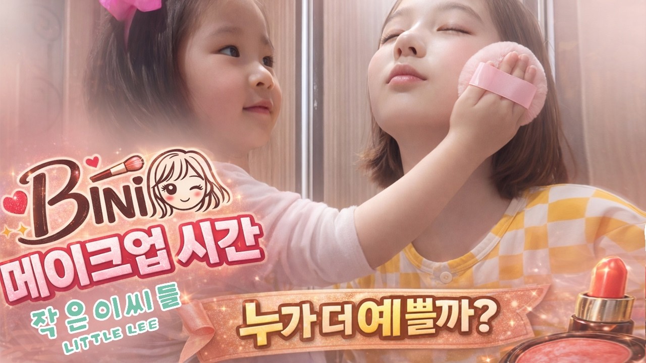 작은이씨들 | 설날에 만난 이씨자매의 메이크업 도전기 💕 더 예뻐졌을까?