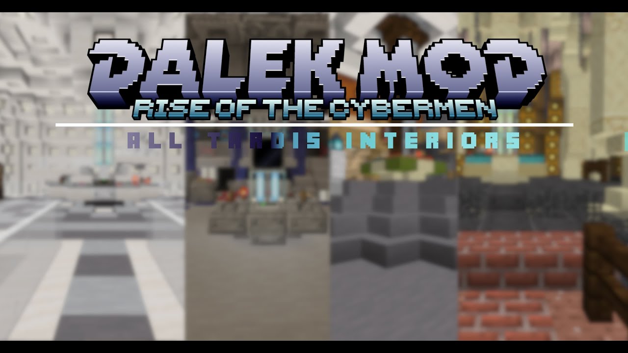 All Dalek Mod TARDIS Interiors (1.16.5)