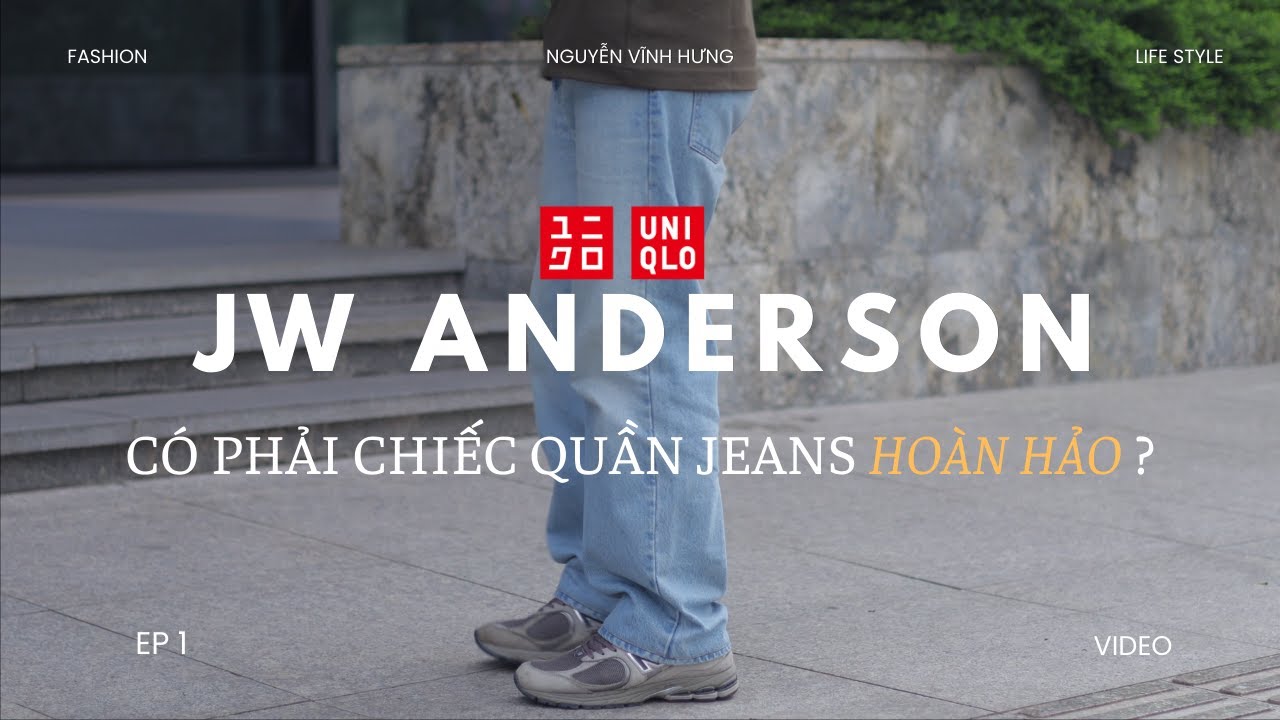 1 Triệu cho chiếc quần Designer? Review Straight Jeans Uniqlo x Jw Anderson sau 10 tháng sử dụng.