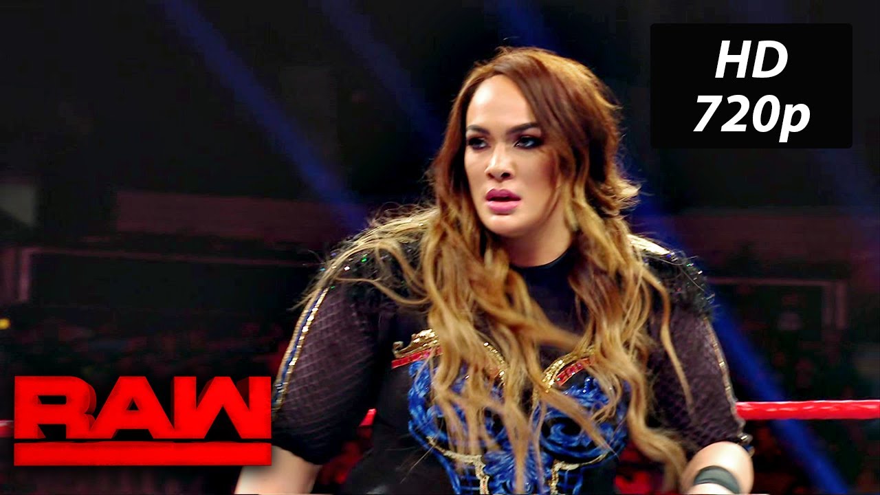 Bayley vs Nia Jax WWE Raw Feb. 25, 2019 HD