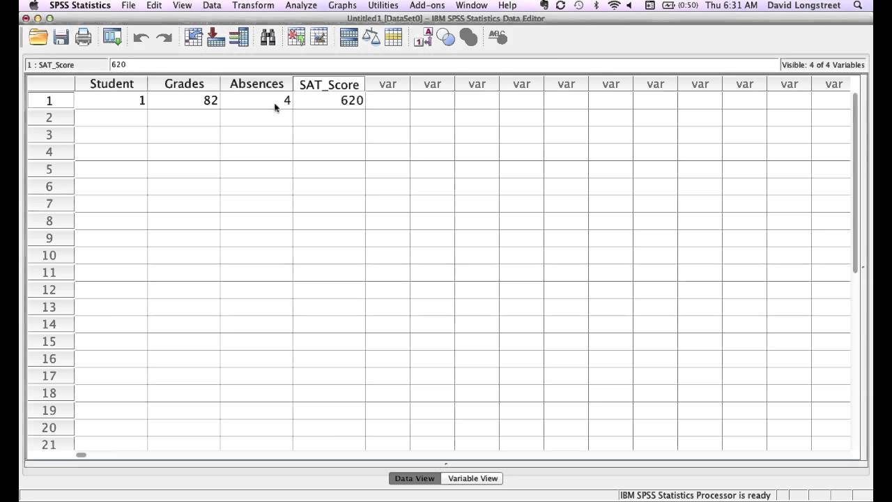 Как использовать SPSS для множественной линейной регрессии