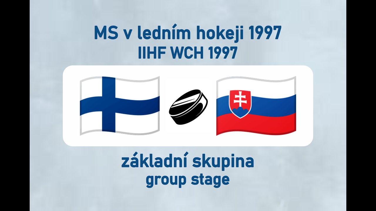 MS v ledním hokeji 1997, FIN-SVK (základní skupina)