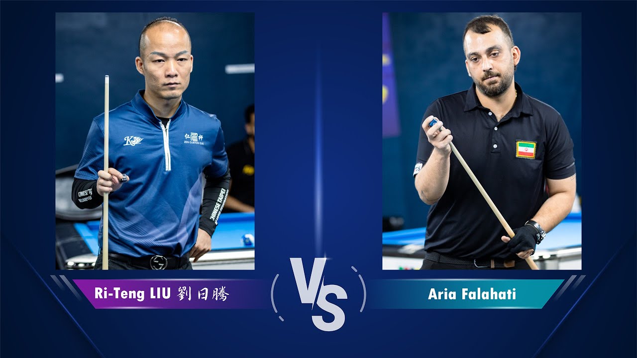 Ri-Teng LIU 劉日騰 vs Aria Falahati｜2024 Maldives Open 10-Ball Championship 馬爾地夫公開賽