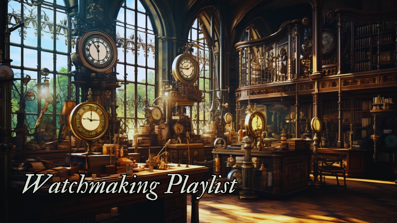 Watchmaking Playlist. Relaxing LoFi Music. Concentration and Studying Music.