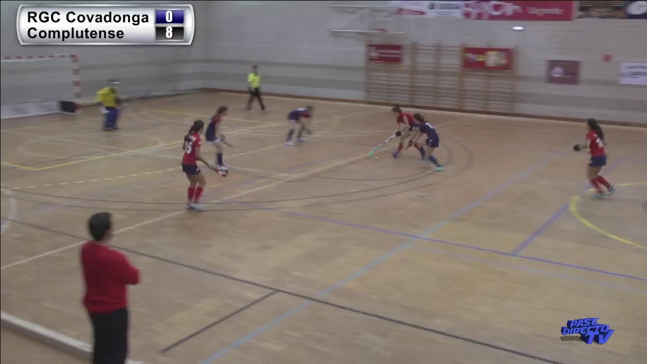 Fase de sector 1 División femenina y masculina Hockey sala Dia 2