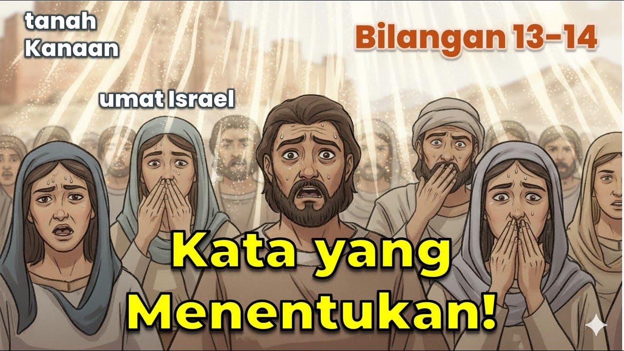 🎧 YouTube Renungan Alkitab |Perkataan Iman vs Perkataan Ketidakpercayaan| Saat Teduh & Suara Lembut
