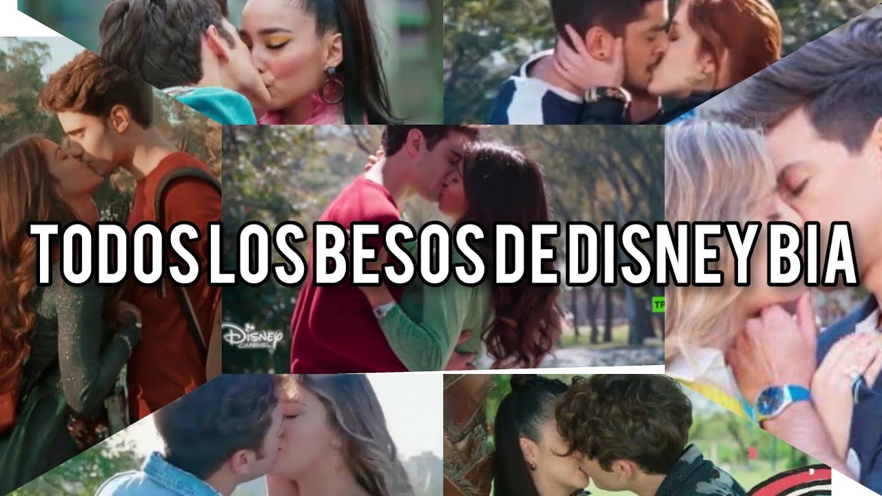 TODOS LOS BESOS DE DISNEY BIA (primera y segunda temporada) 💞