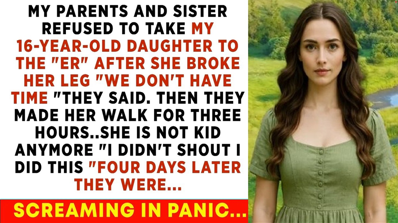 Mother reports family for neglect; daughter heals, breaks the cycle, and reclaims her power.