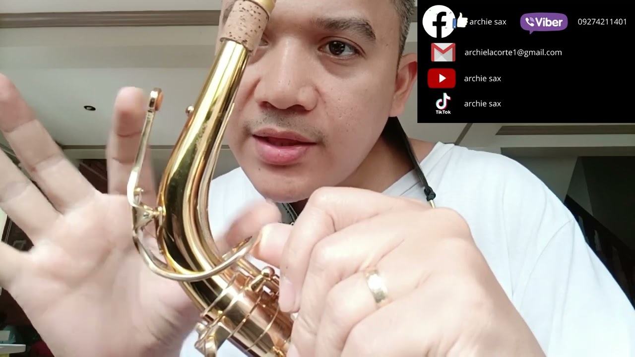 FIX your SAX Saxophone octave key problem and out of tune
