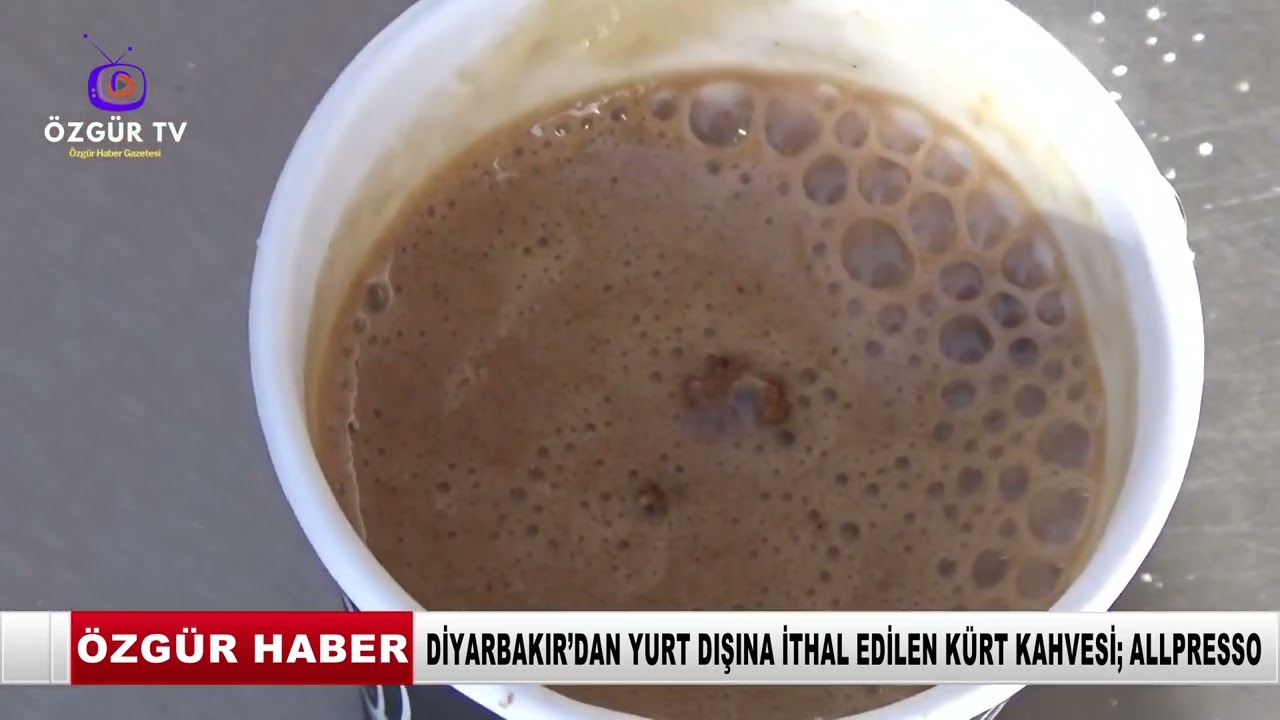 Diyarbakır’dan yurt dışına ihraç edilen Kürt kahvesi; Allpresso #diyarbakır #kürtkahvesi #kahve