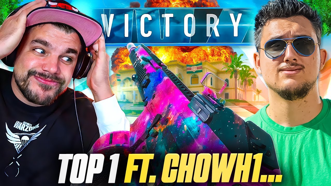 2 GAMES avec DES CHEATERS... On TENTE LE TOP 1 ! @ChowH1