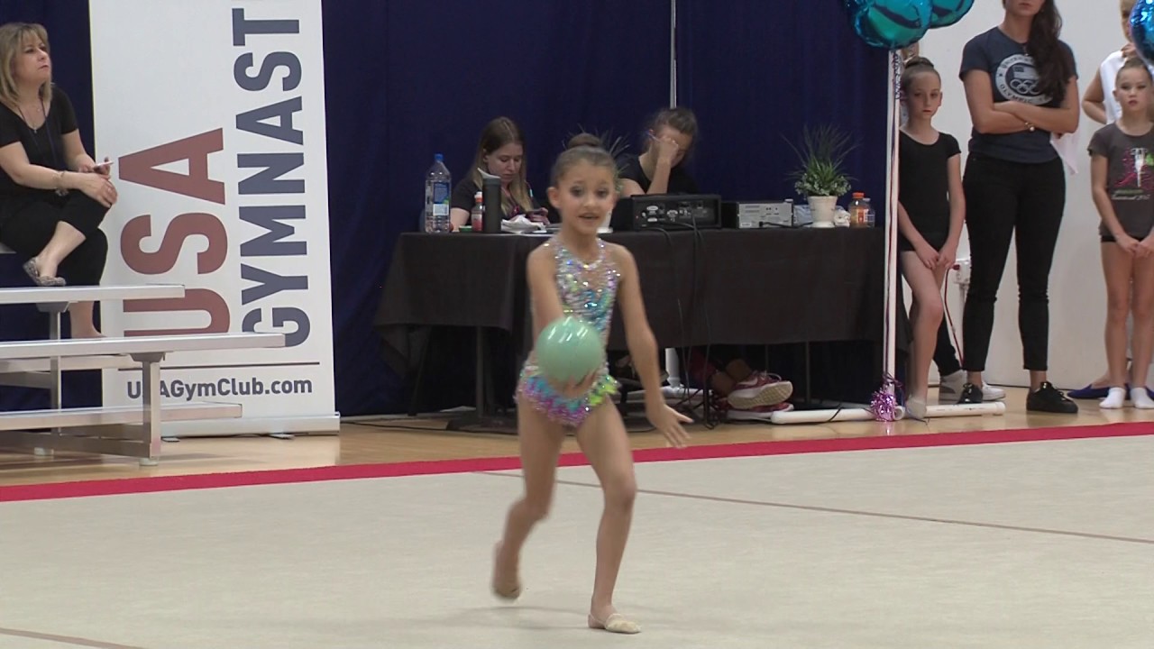 Ball Routine Rhythmic Gymnastics Nola Empringham Level 5