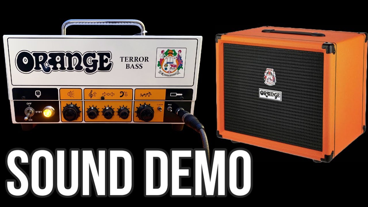 Orange Terror Bass and OBC112 Cabinet Demo