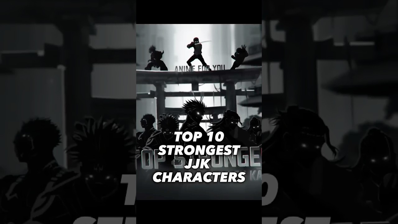 Top 10 strongest jujutsu kaisen from MAJI