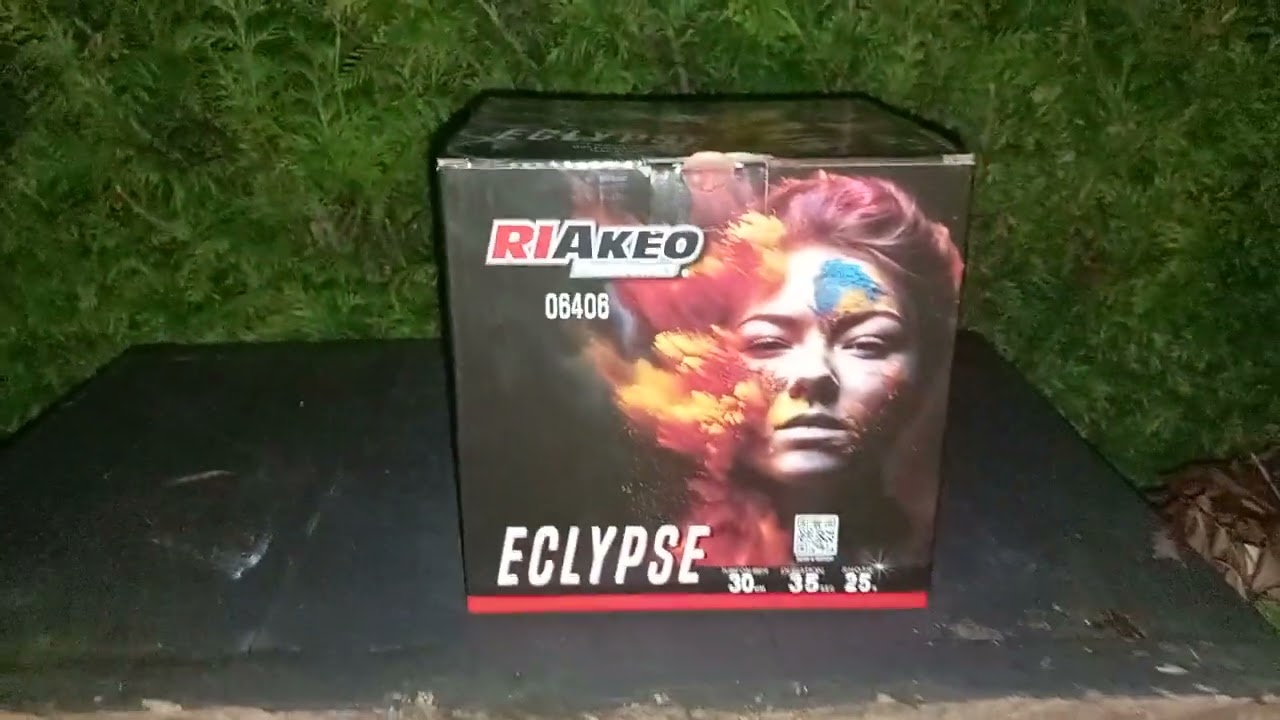 Eclypse Riakeo 25 shots 30mm straatfilm vuurwerk
