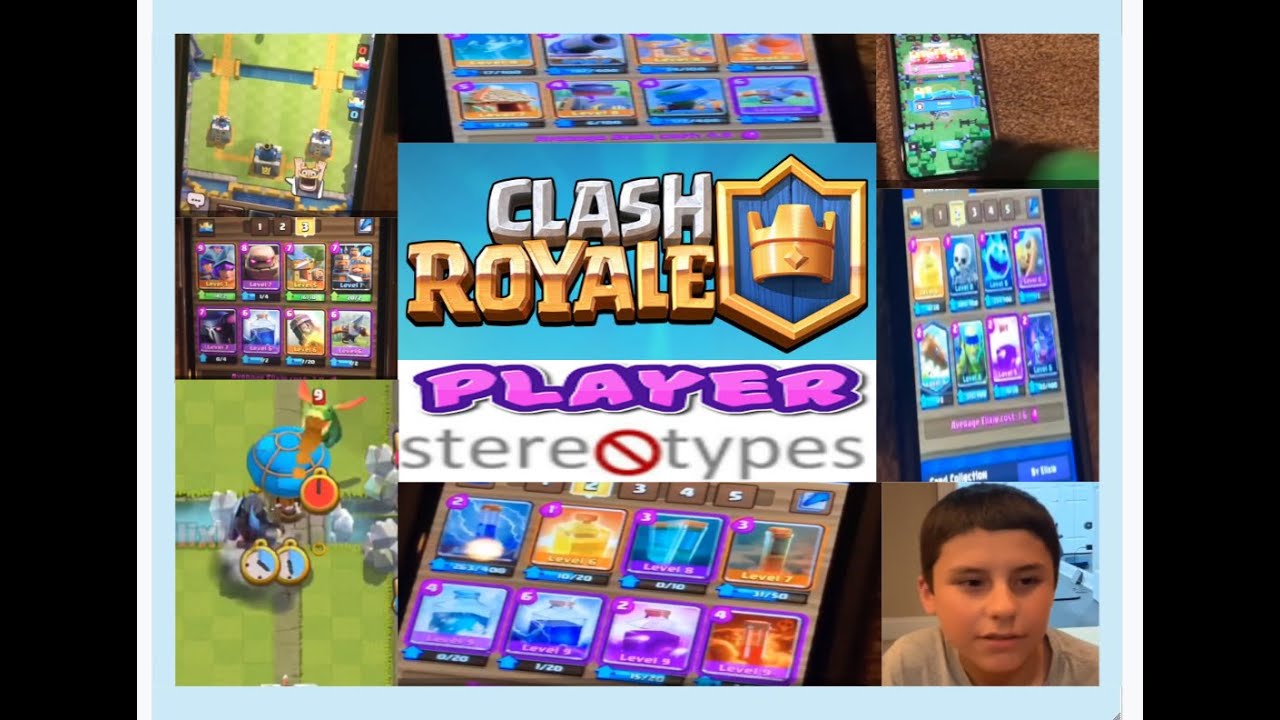 Clash Royale Player Stereotypes!