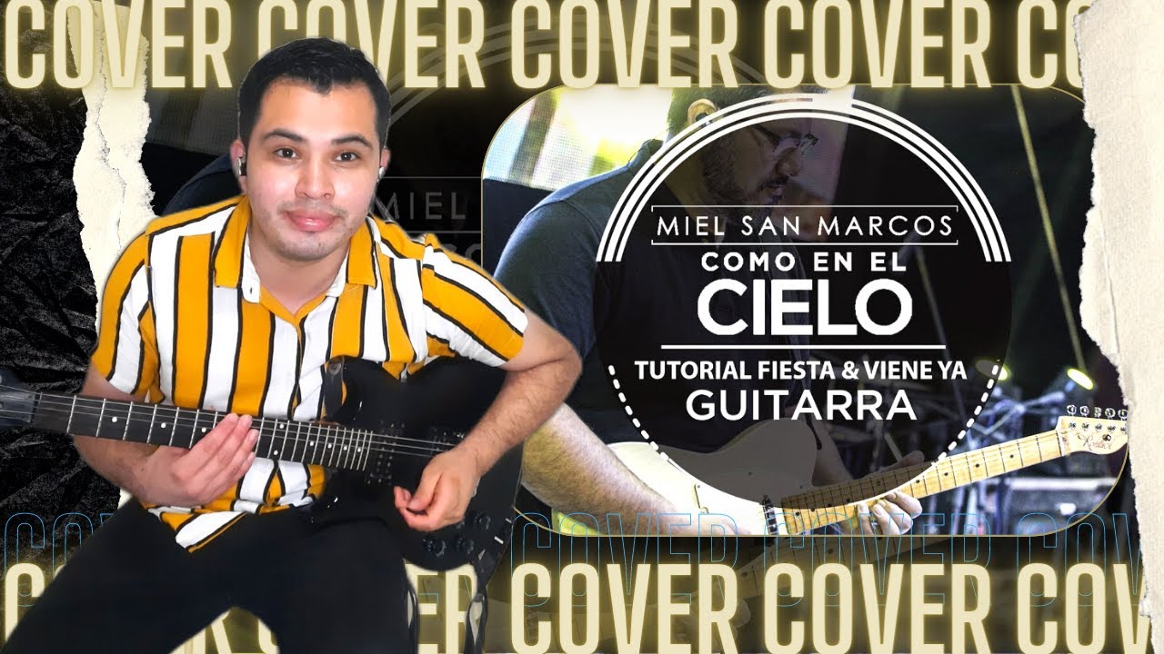 FIESTA-MIEL SAN MARCOS | COVER GUITARRA| MODO FACIL| #worship