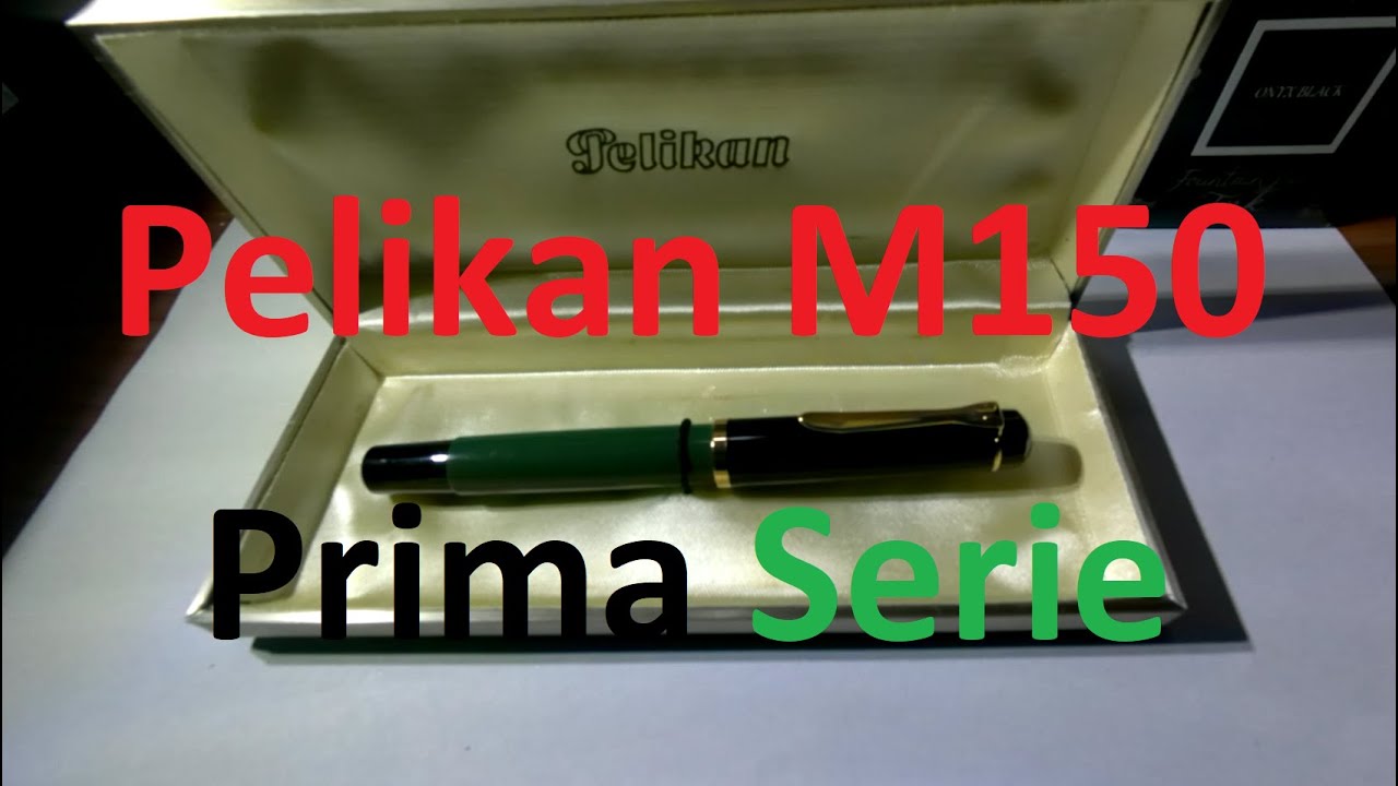 PELIKAN M150 BLACK AND GREEN