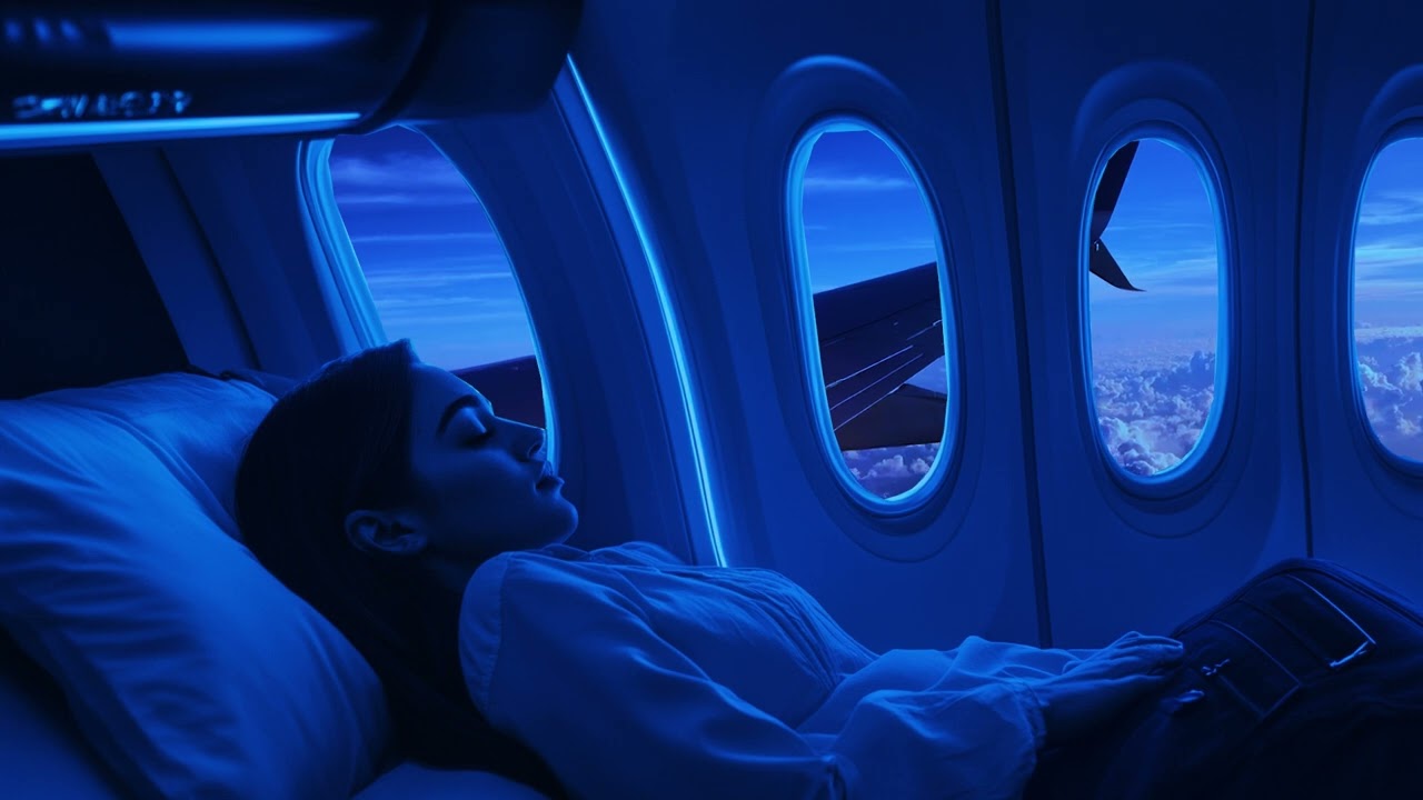Airplane Sounds Compilation | Airplane cabin white noise for Sleeping | 3 Trips · 3 Hours