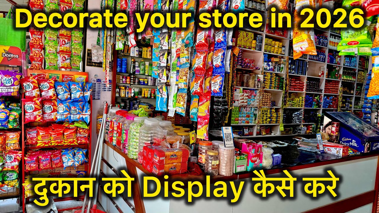 How to display your kirana store | दुकान को Display कैसे कारे | #grocery Business plan | #business