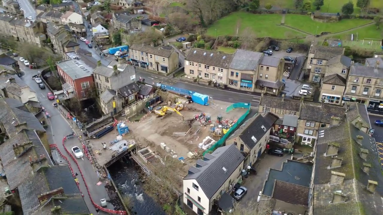 Holmfirth Centre Access works February 2026