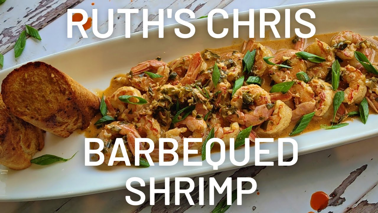 How to make RUTH'S CHRIS STEAK HOUSE'S | Barbequed Shrimp