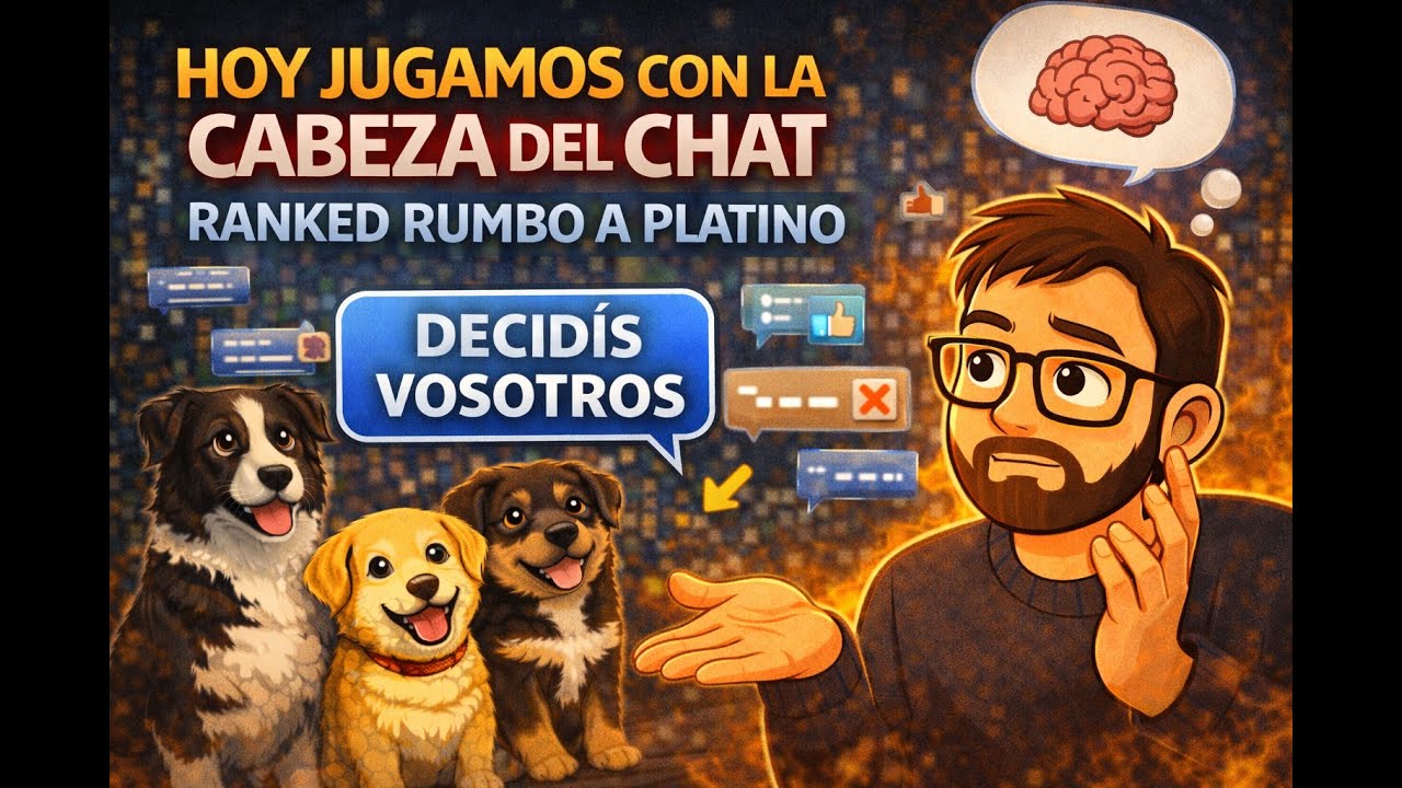 💬 Hoy Jugamos con la Cabeza del Chat 🧠 | Ranked Rumbo a Platino 🔵 | LoL