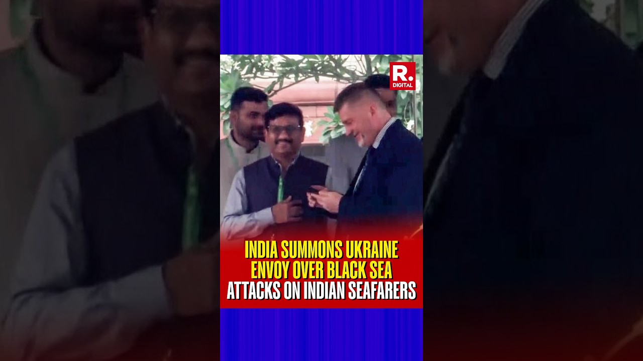 India Summons Ukraine Envoy Over Indian Seafarer's Death in Black Sea