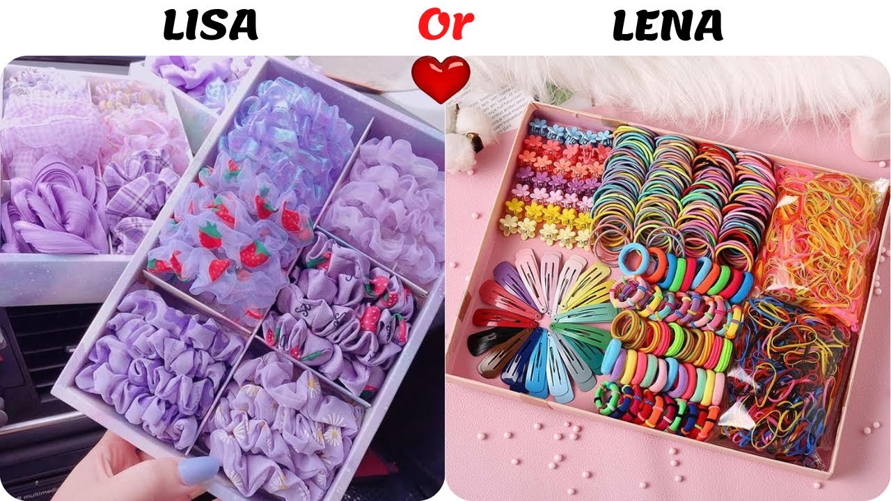 CHOOSE LISA OR LENA !! 💜💜 GIRLY THINGS