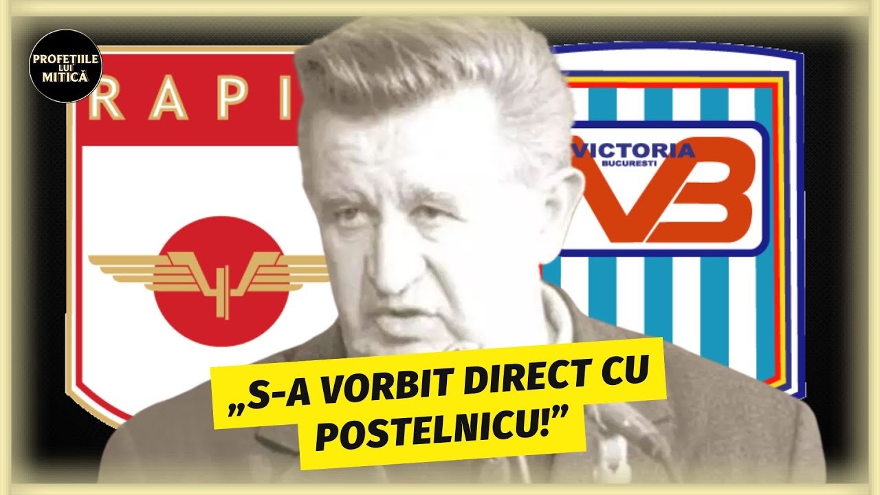 S-A AFLAT ADEVARUL dupa 35 de ani! BLATUL care A SALVAT Rapid de la RETROGRADARE inainte de 1989