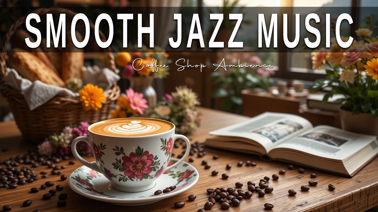 Soft Elegant Jazz ☕ Bossa Nova background for Great Moods, Stress Relief and Relaxing
