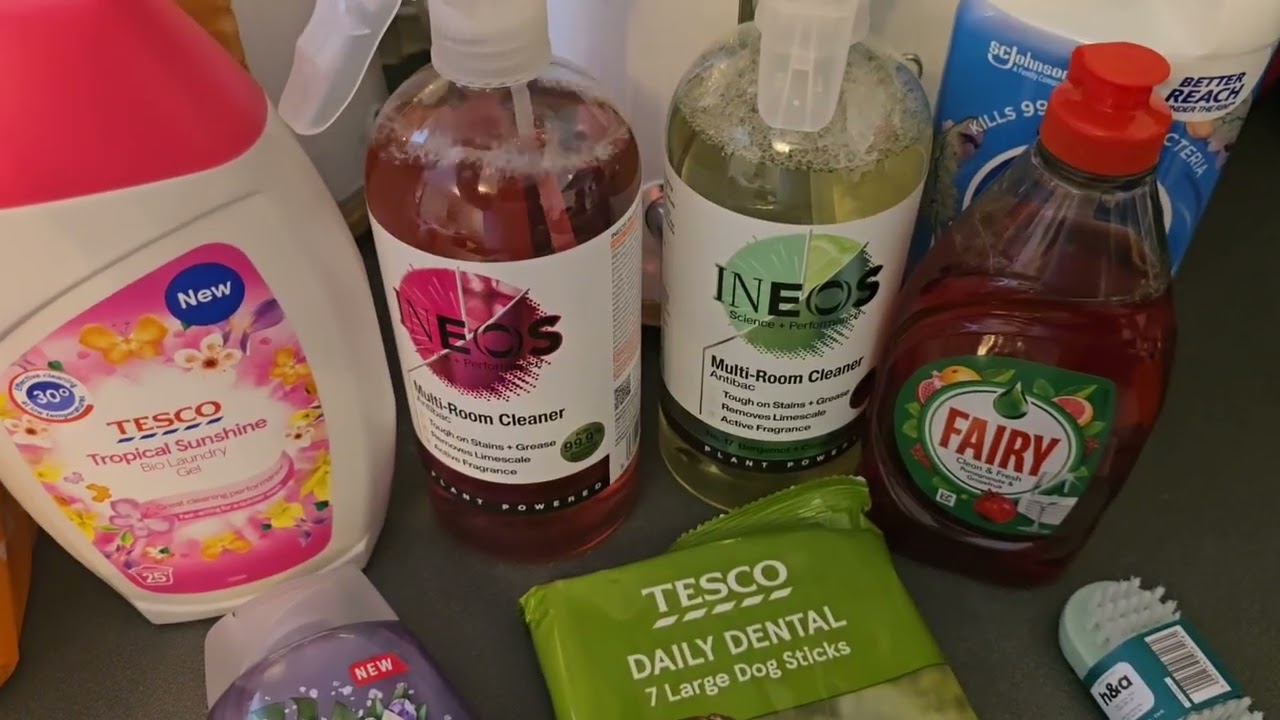 TESCO WEEKLY GROCERY HAUL | £200 BUDGET | CLEANING DEALS