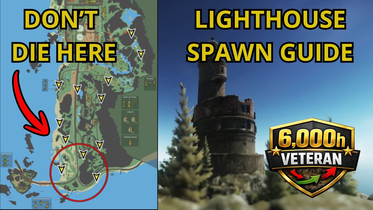 Lighthouse Spawn Guide &ndash; All 15 PMC Spawns Explained by 6,000h Tarkov Veteran