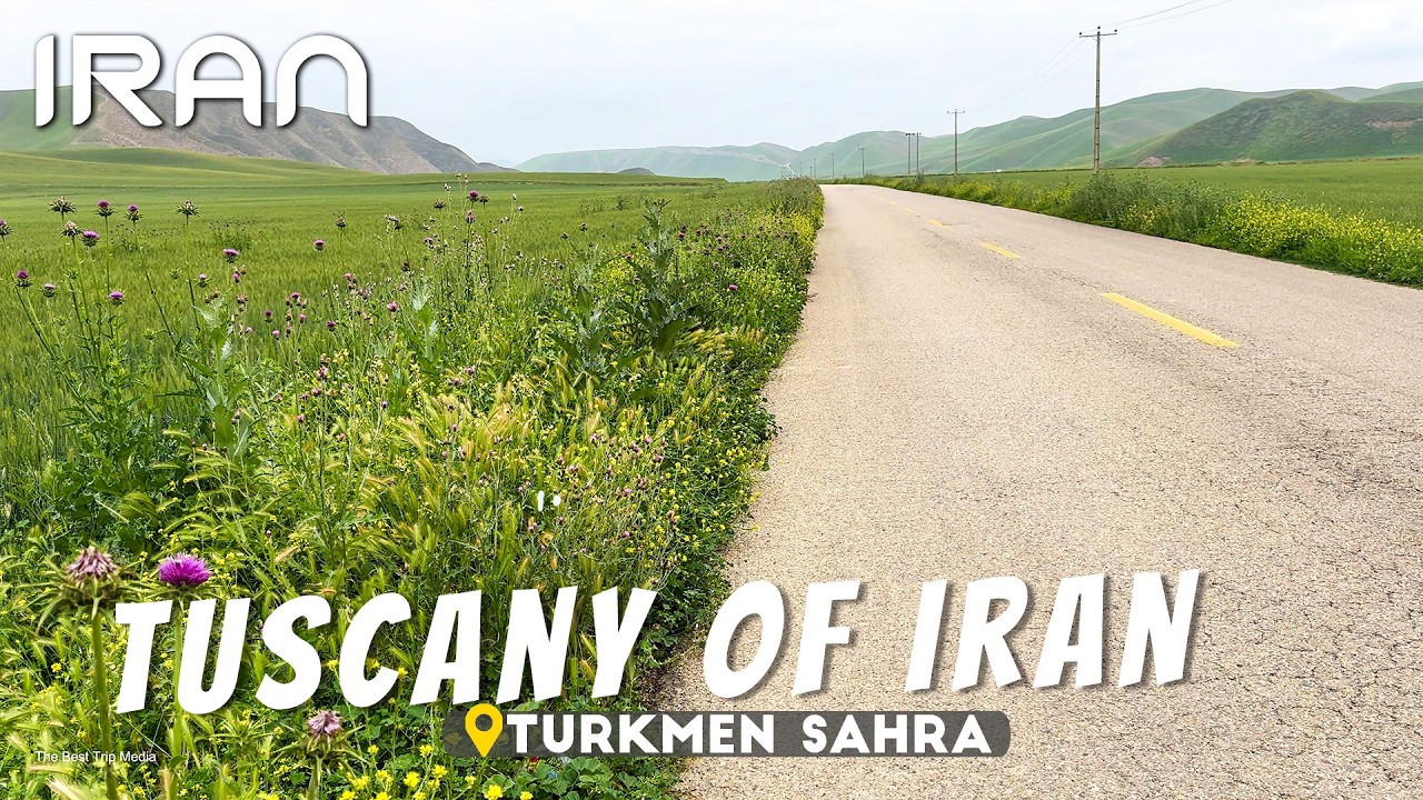 Iran&rsquo;s Hidden Tuscany 🌾 | Scenic Drive to Khaled Nabi (4K)