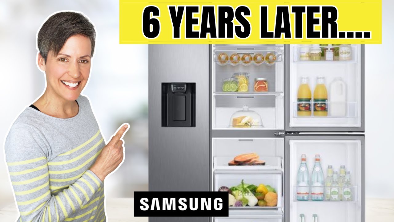 6 year review SAMSUNG American fridge freezer RS800 series