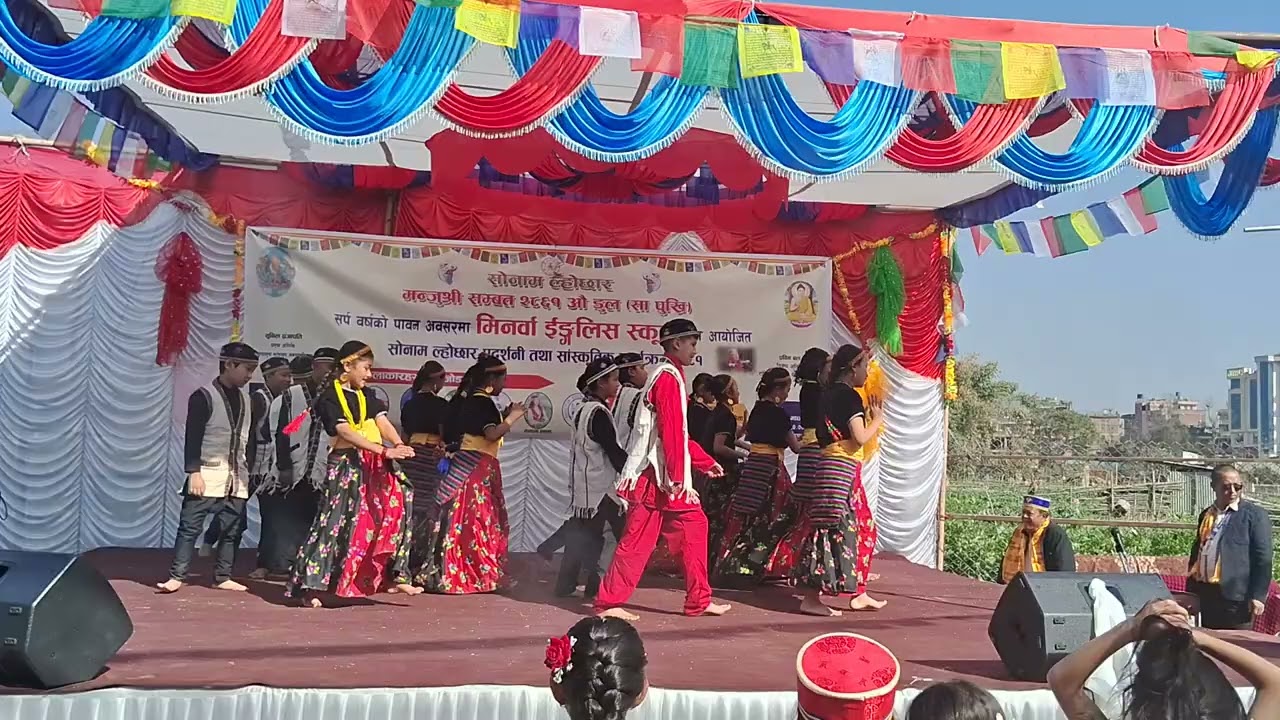 Minervian Grade 5 Performance on Sonam Lhosar Exhibition and Cultural Program 2081