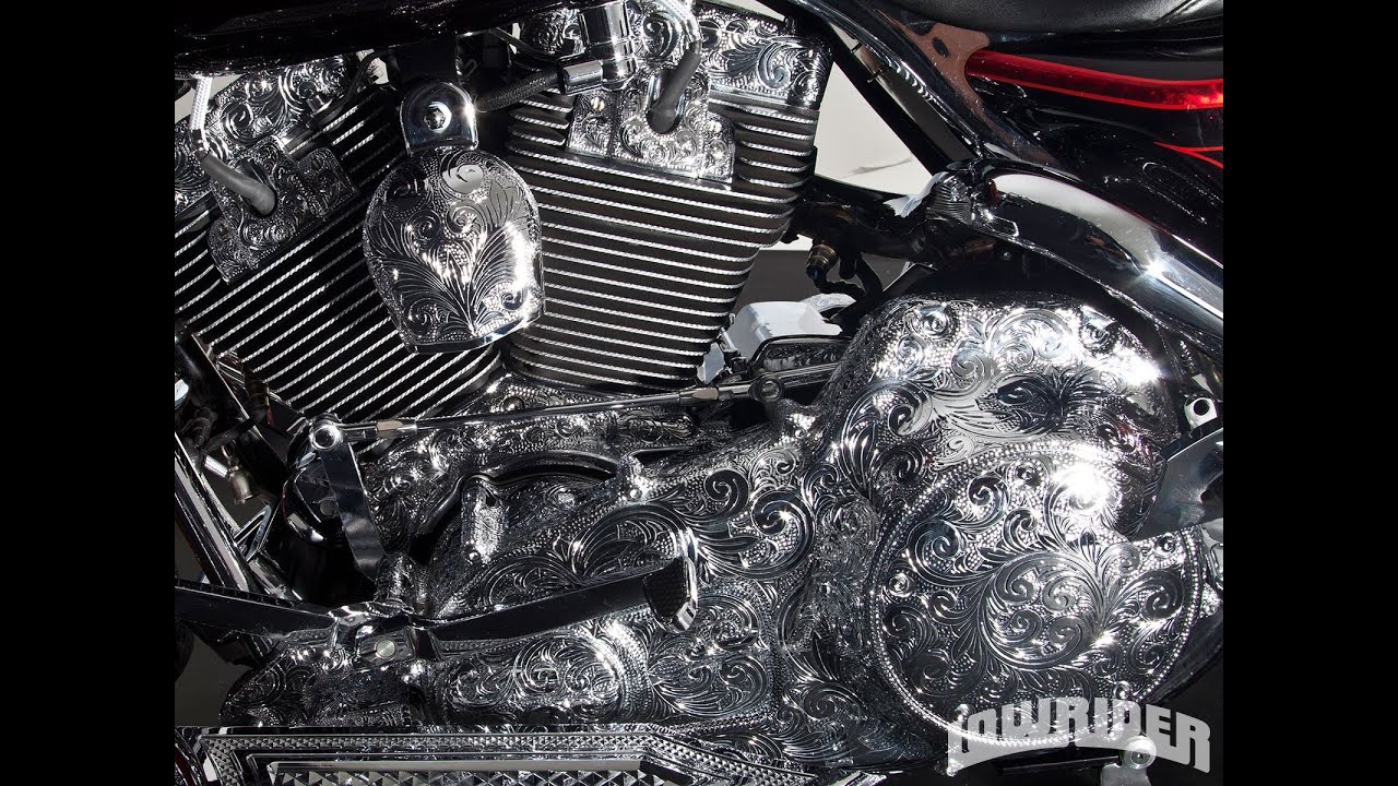 2013 Harley Davidson, Chrome Fully Engraved 