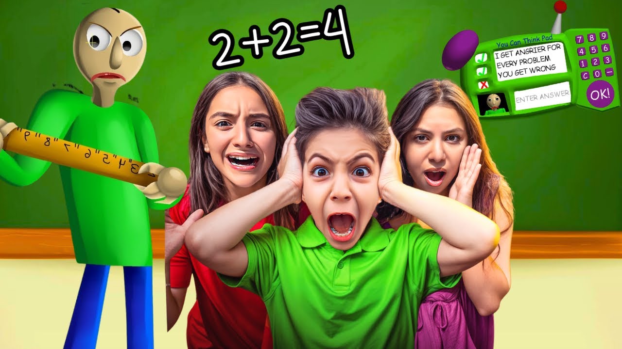 BALDİ ÖĞRETMENİMİZ OLDU!!! BALDİ’NİN TESTLERİNE GİRDİK.
