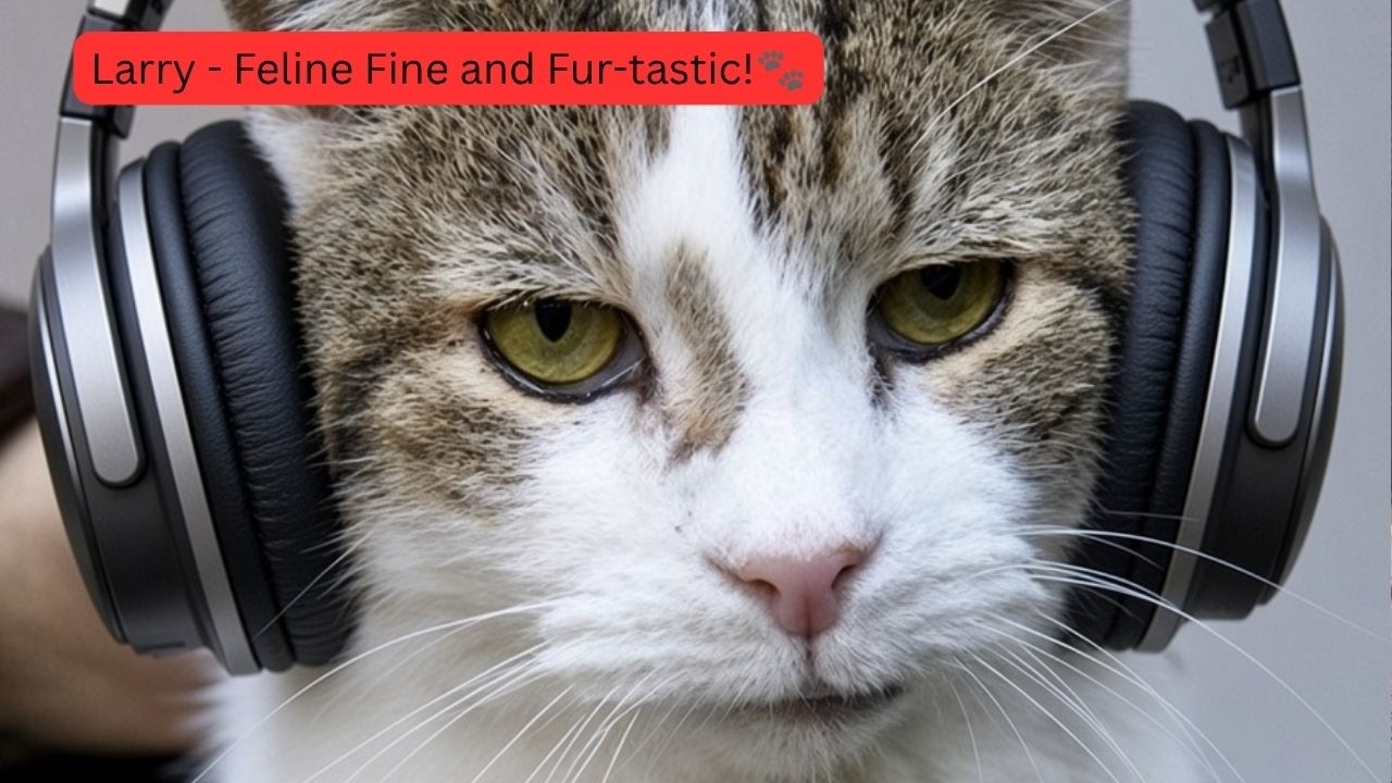 Larry, The Downing Street Cat - Feline Fine and Fur-tastic!🐾