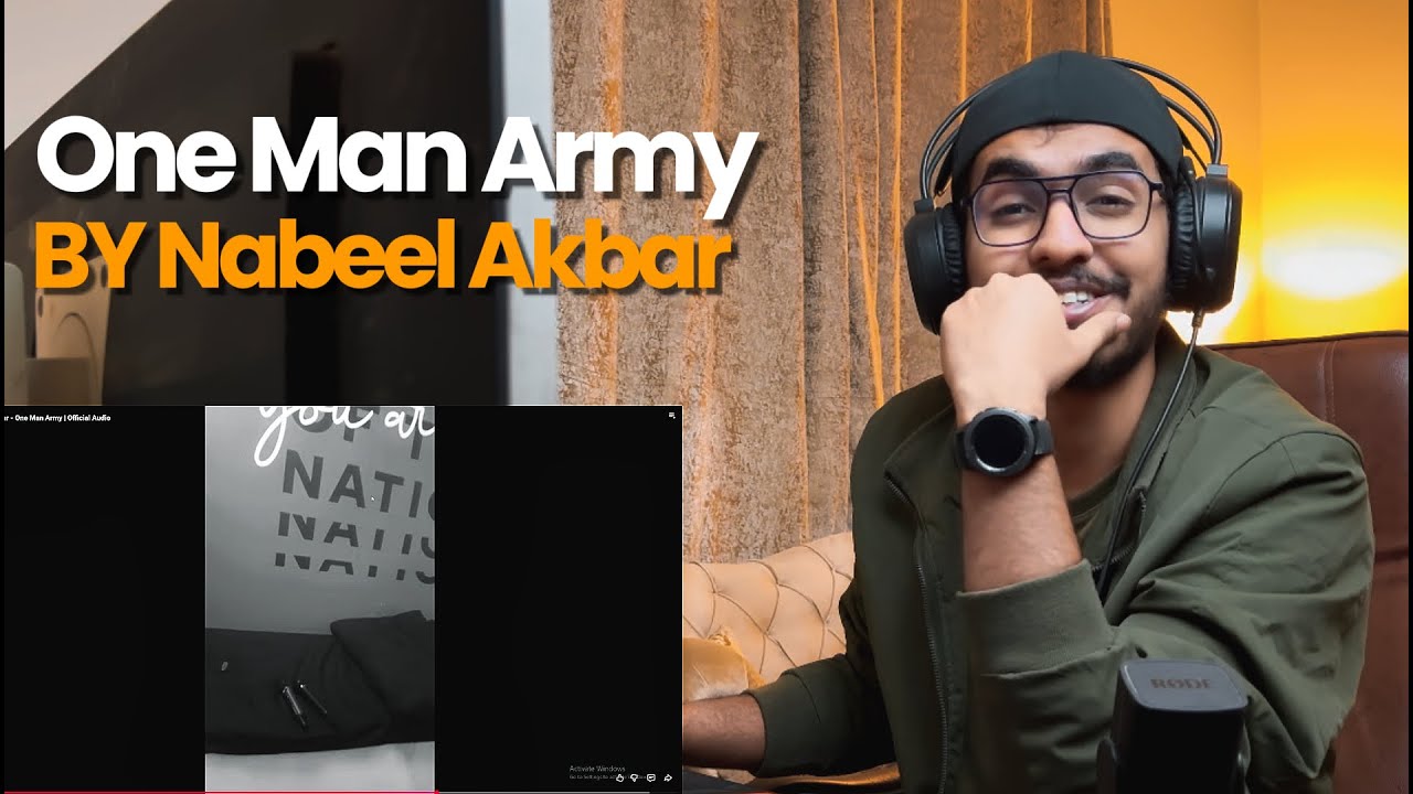 SHOTS FIRED TO YOUNGSTUNNERS ! by Nabeel Akbar - One Man Army | beef begains | Reaction