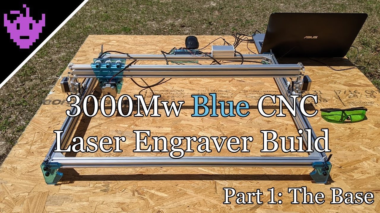 3000Mw Blue CNC Laser Engraver Build Part 1
