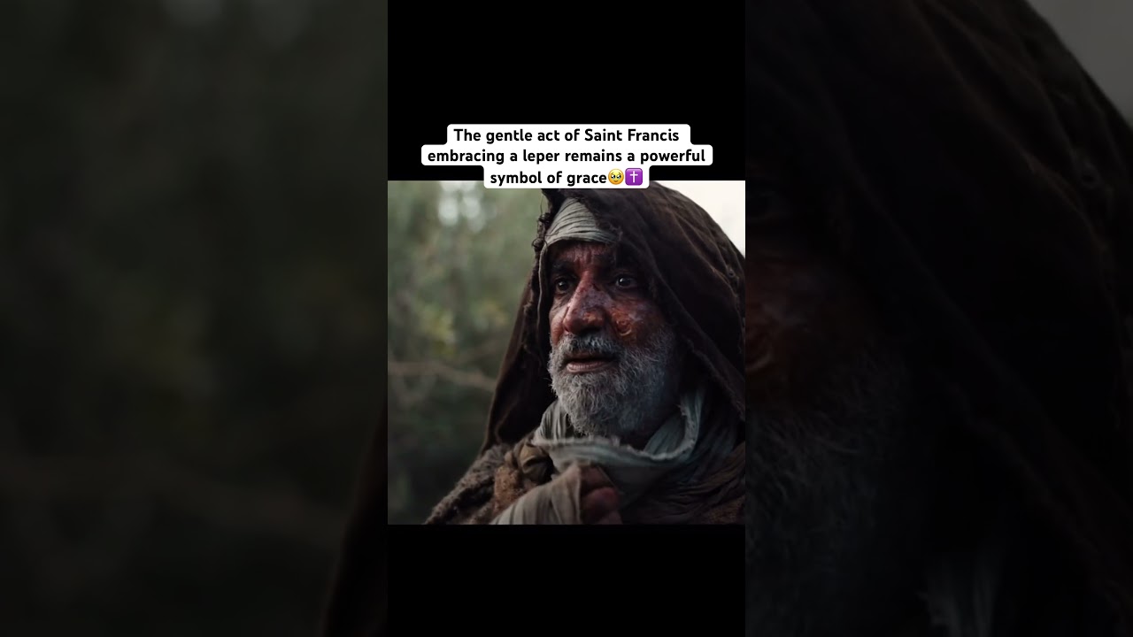 The day Saint Francis hugged the leper will remain in our hearts🙏 Stream &lsquo;The Saints&rsquo; on @foxnation