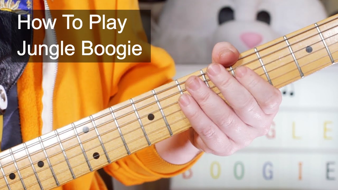 «Jungle Boogie» Урок игры на гитаре и басу от Kool & The Gang