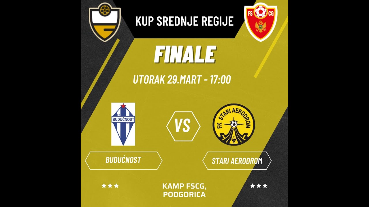 Kadeti 2008 / 09 - FK Budućnost vs FK Stari Aerodrom