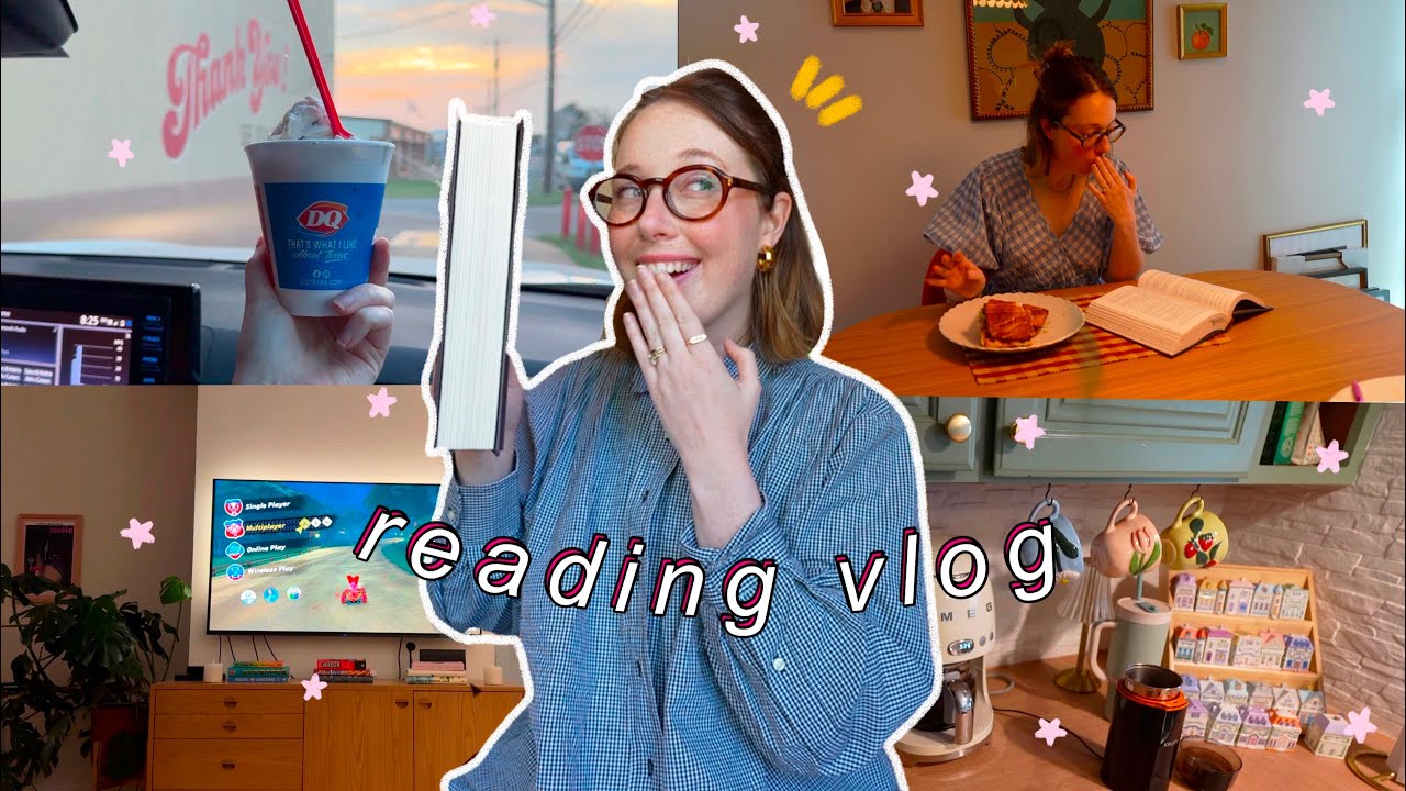 this hyped new fantasy releases was AMAZING - cozy reading vlog