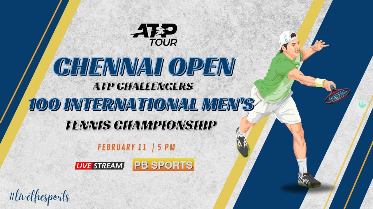 Chennai Open ATP Challenger 100 International Men's Tennis Championship 2024