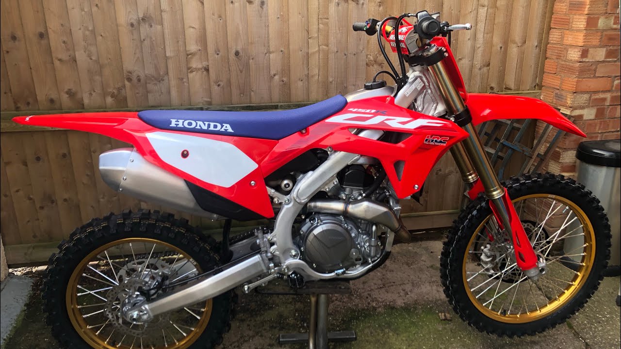 2023 CRF 450R 50th Anniversary Edition - Brand New Start Up
