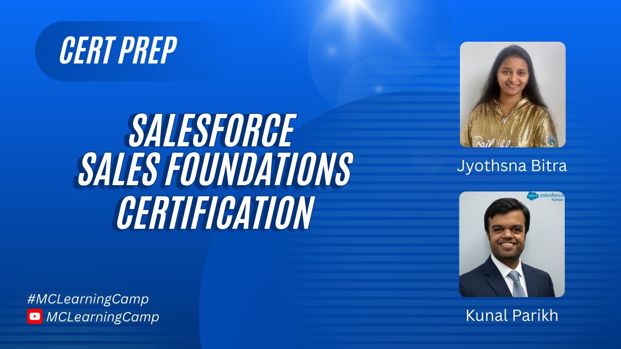 Планирование первого дня интенсивного курса по сертификации Salesforce Sales Foundations.